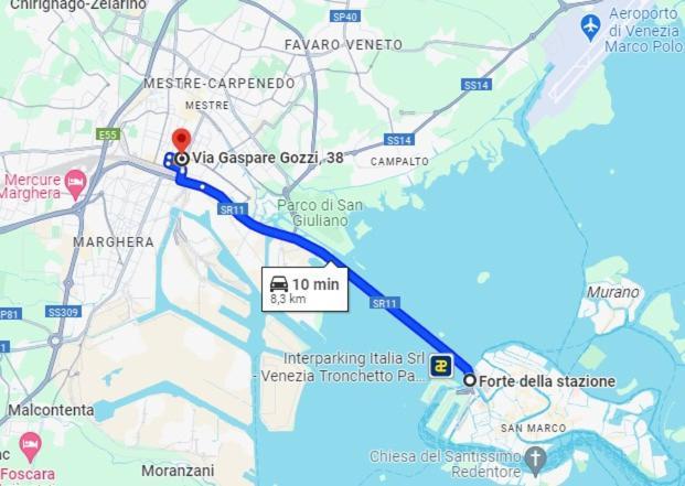 Gozzi House - Comoda Casa - Free Parking - Easy To Venice! Mestre Luaran gambar